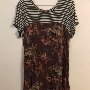 Zig Zag Stripe brand top